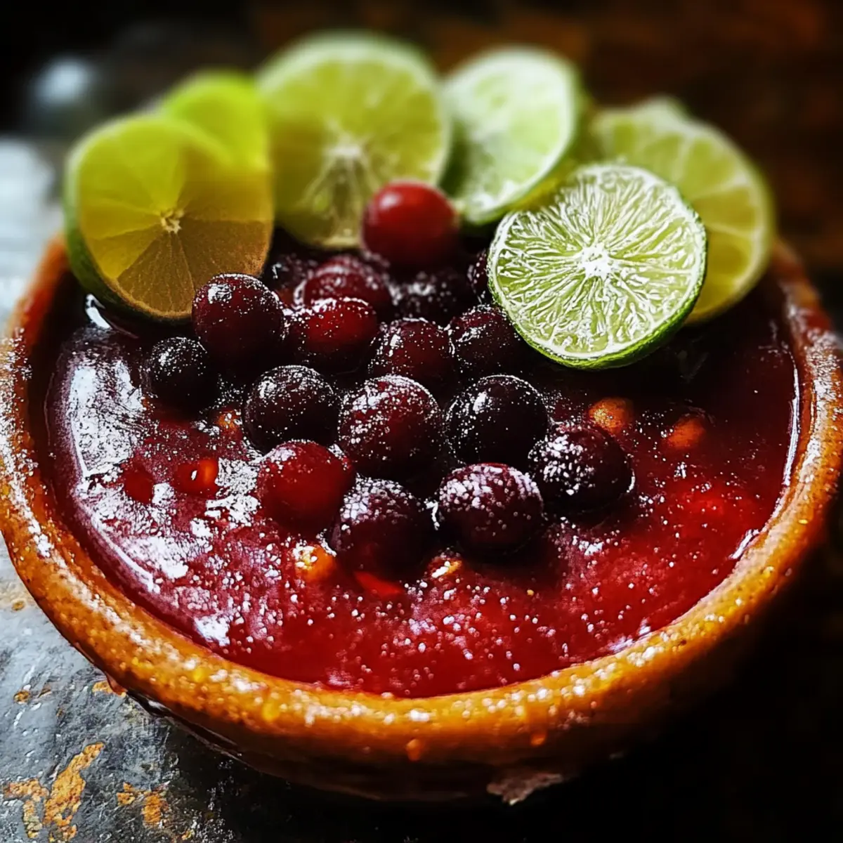 Refreshing Frozen Tangy Cherry Margarita