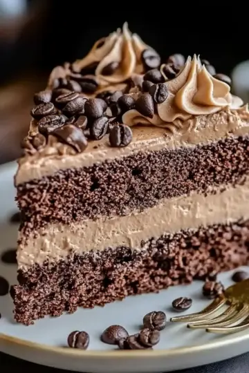 Rich Coffee Chocolate Cake