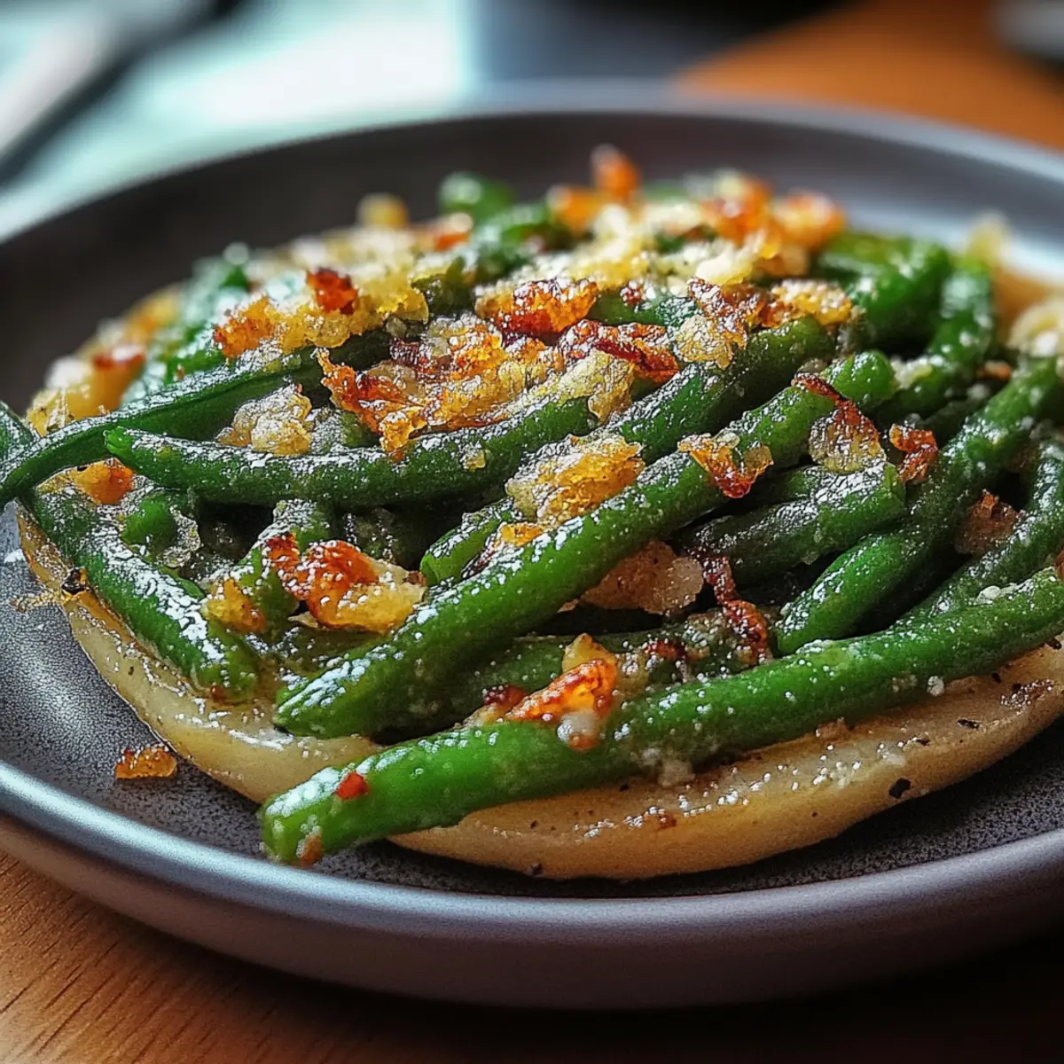 Roasted Green Beans With Garlic and Parmesan