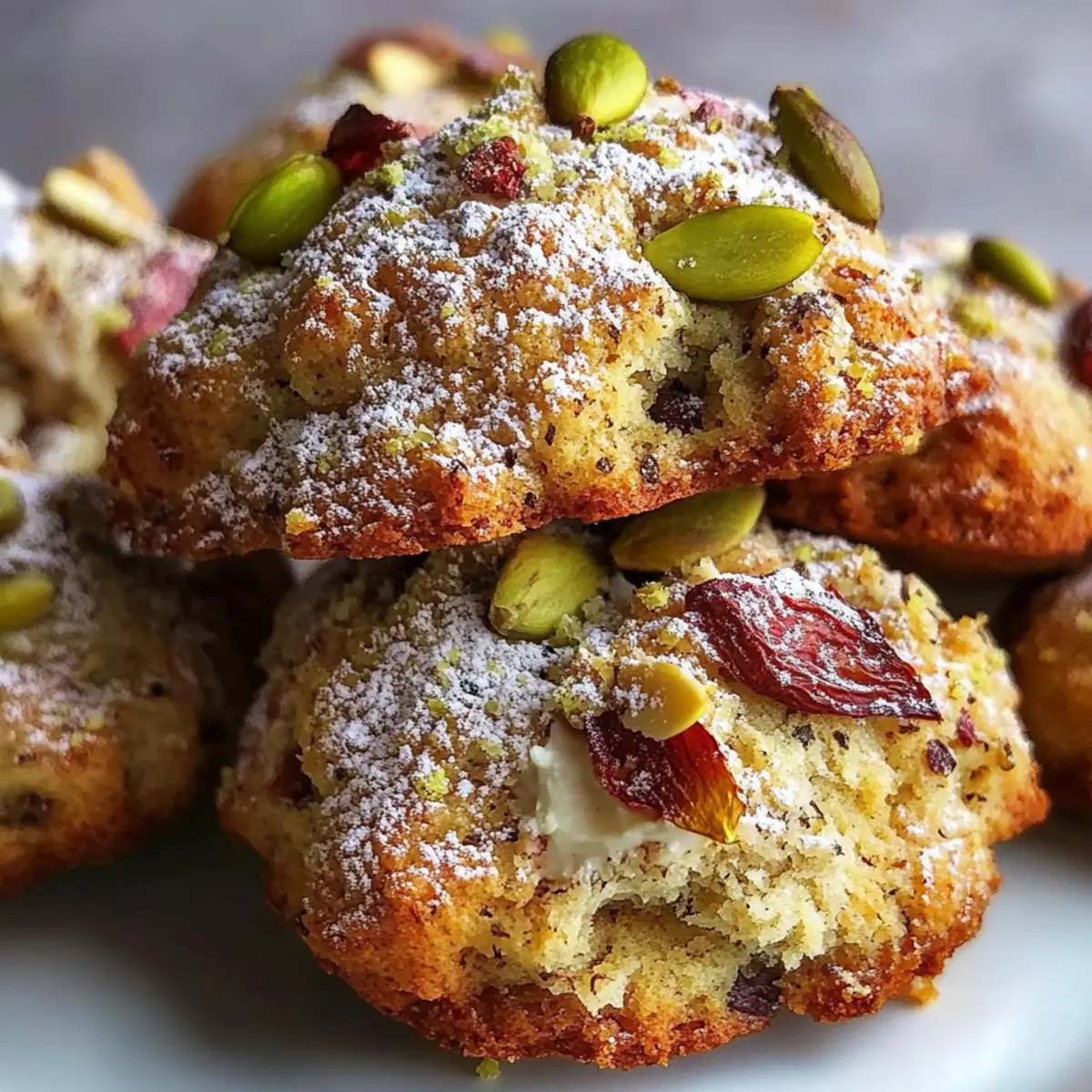 Salted Honey Pistachio Cookies