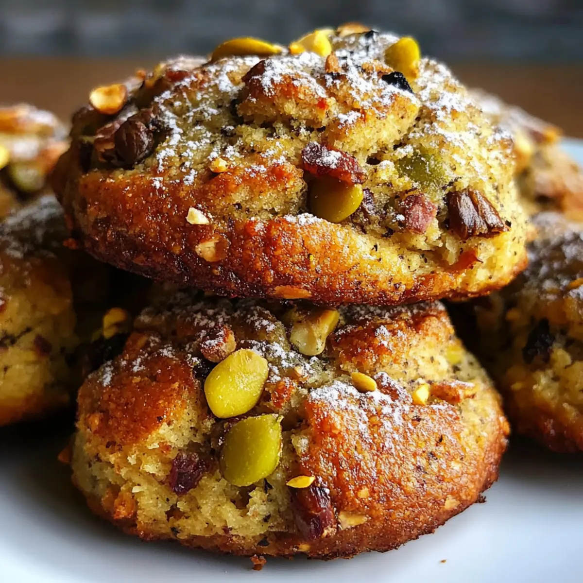 Salted Honey Pistachio Cookies