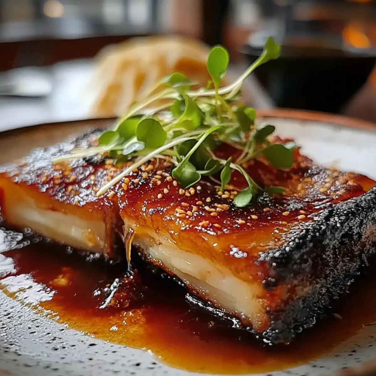 Savory Honey Glazed Pork Belly