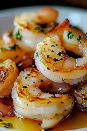 Scallops and Shrimp in Garlic Butter Sauce