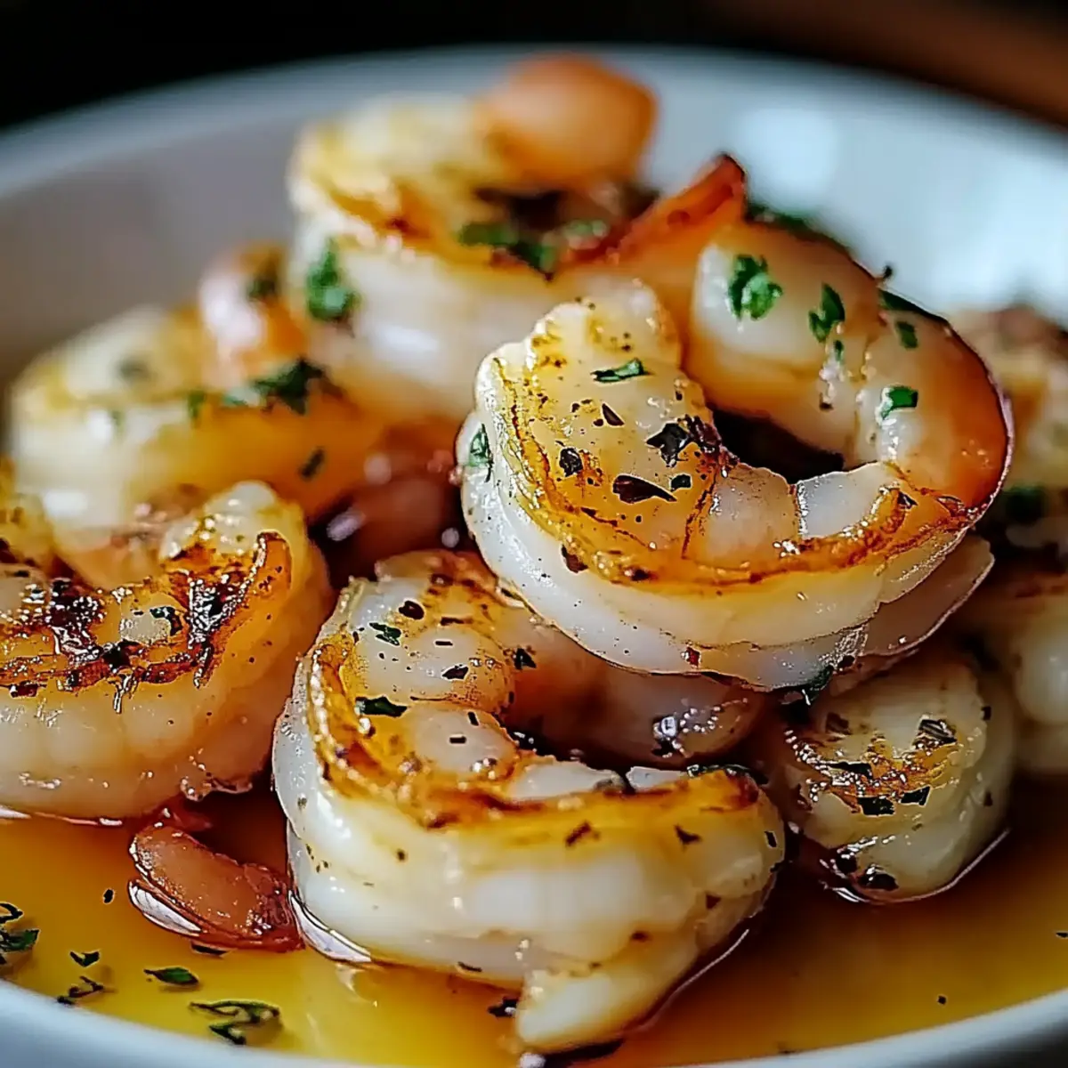 Scallops and Shrimp in Garlic Butter Sauce