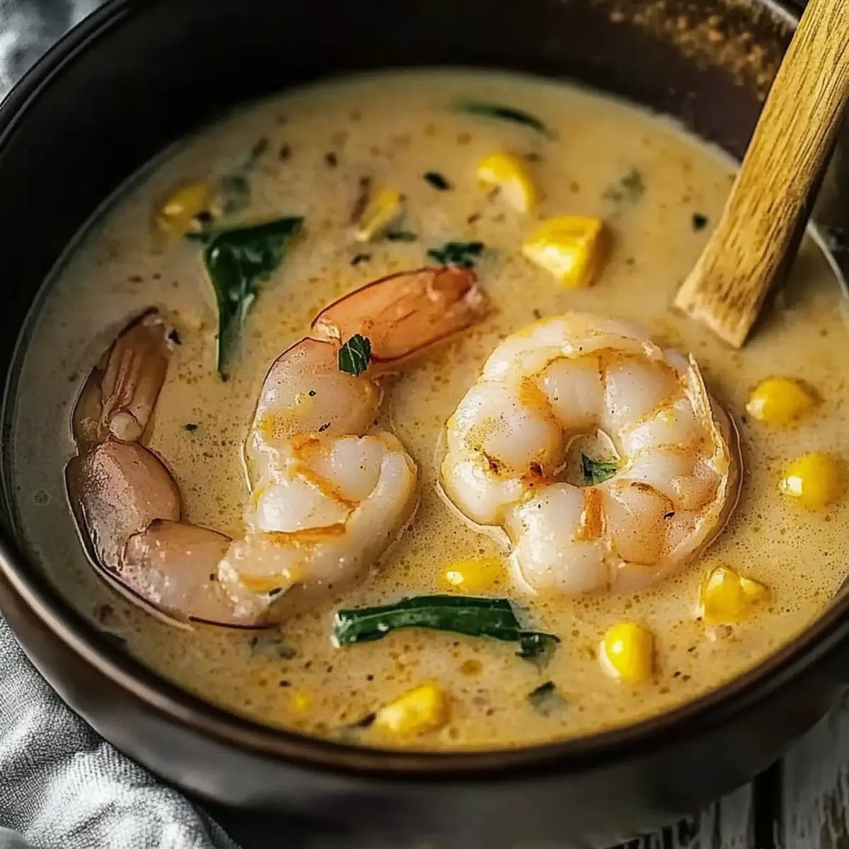 Shrimp and Corn Soup