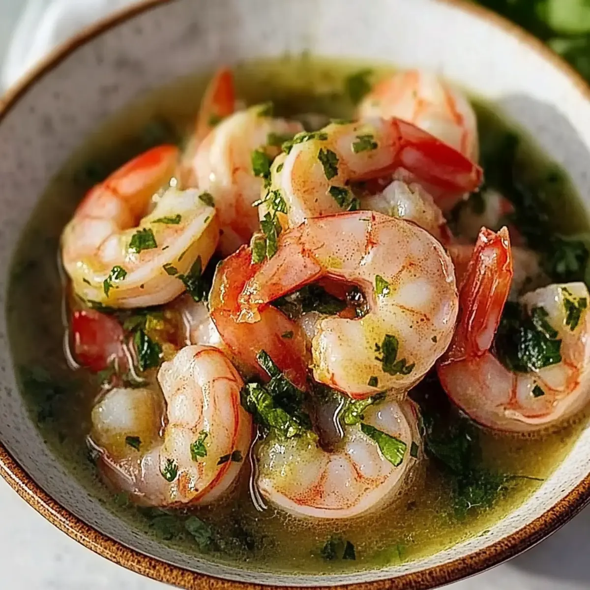 Shrimps in Culichi Salsa