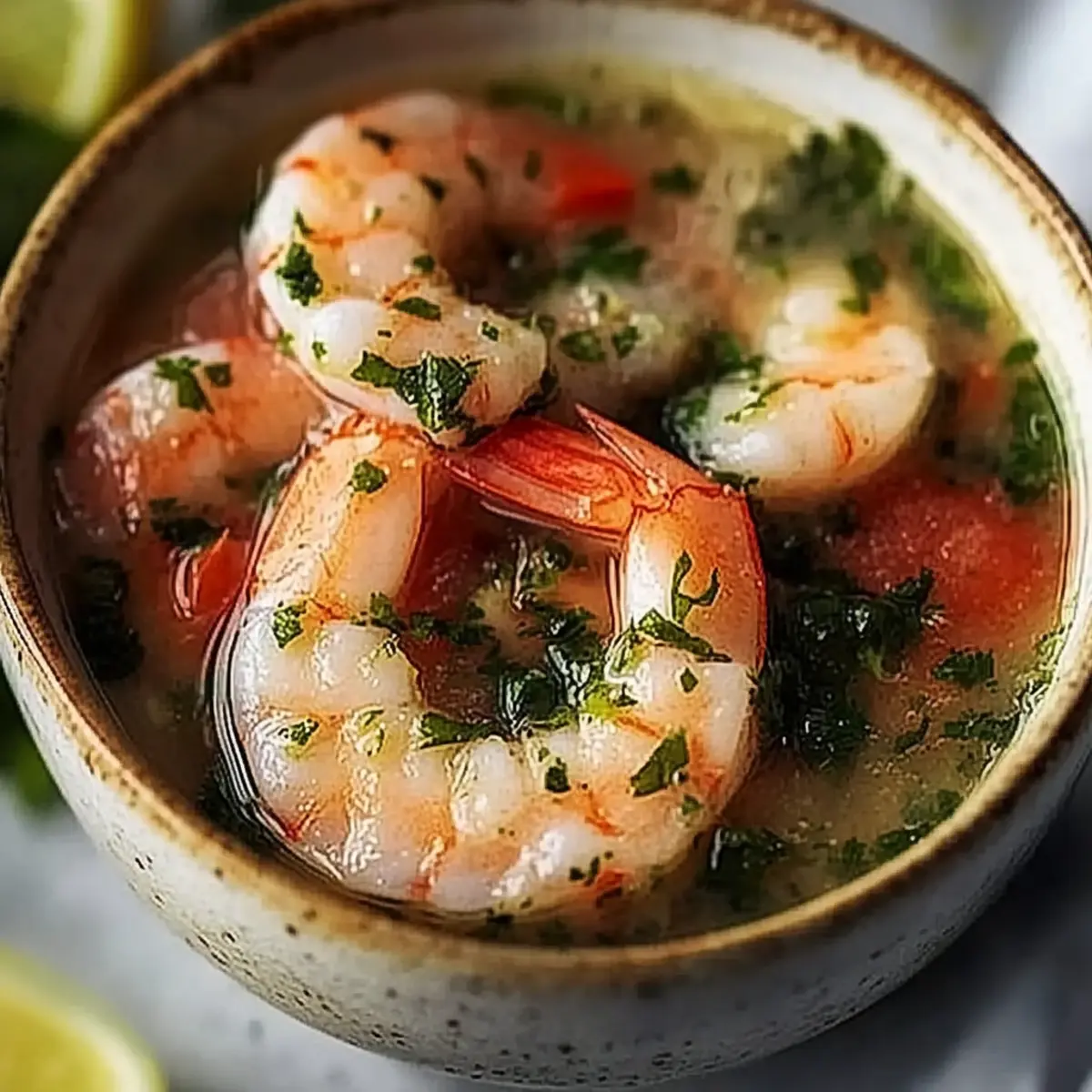 Shrimps in Culichi Salsa