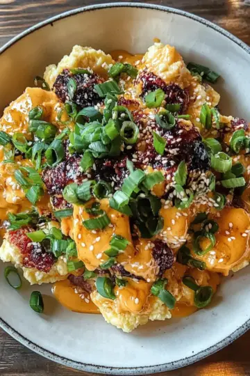 Silky Miso Scrambled Eggs
