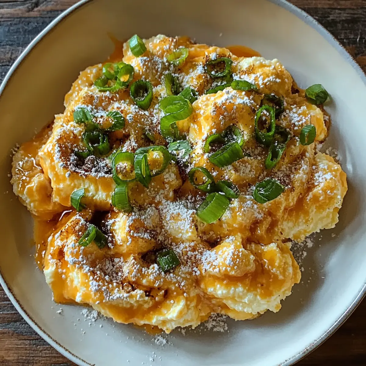 Silky Miso Scrambled Eggs