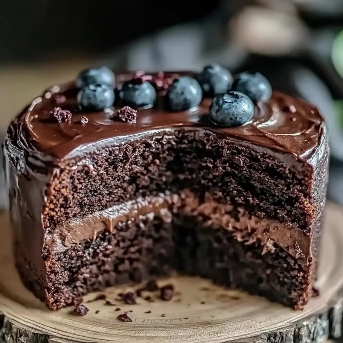 Sour Cream Chocolate Loaf Cake