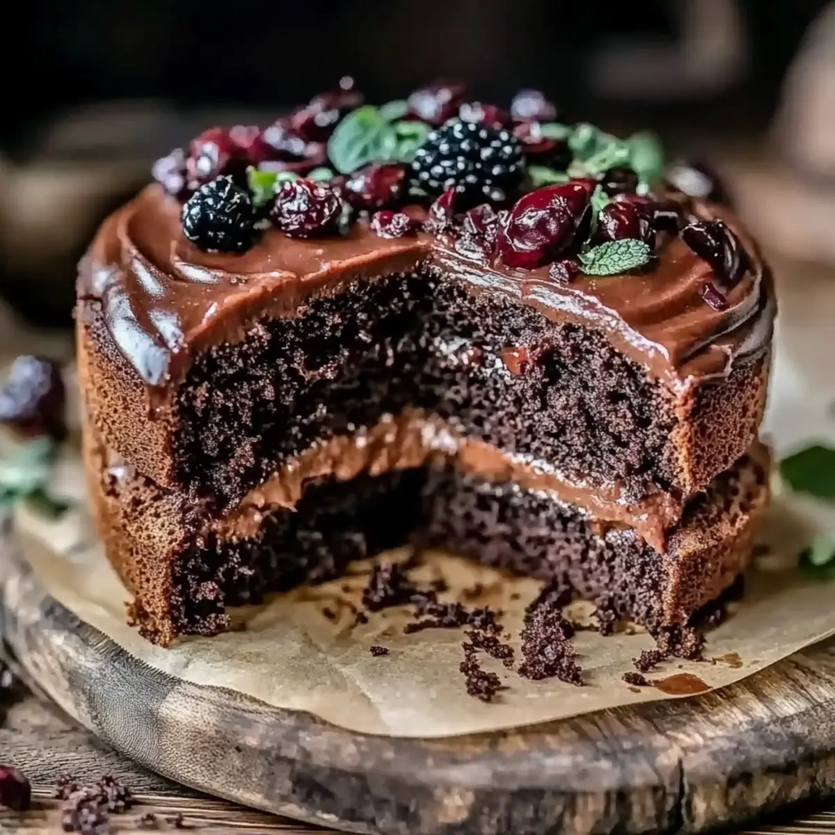 Sour Cream Chocolate Loaf Cake