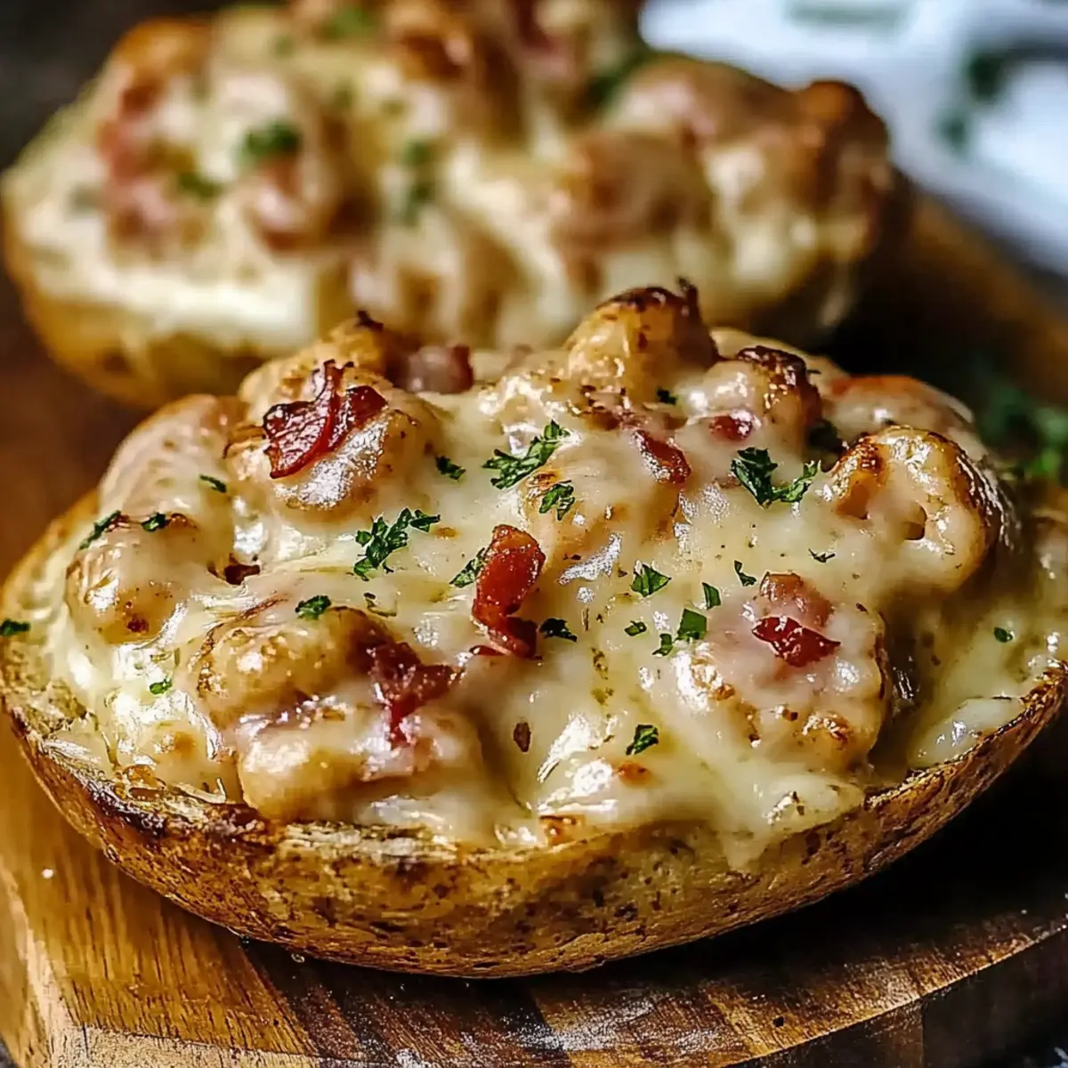 Southern-Style Seafood Stuffed Potatoes