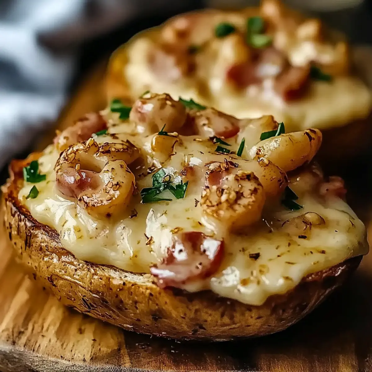Southern-Style Seafood Stuffed Potatoes
