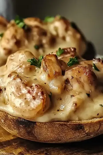 Southern-Style Seafood Stuffed Potatoes