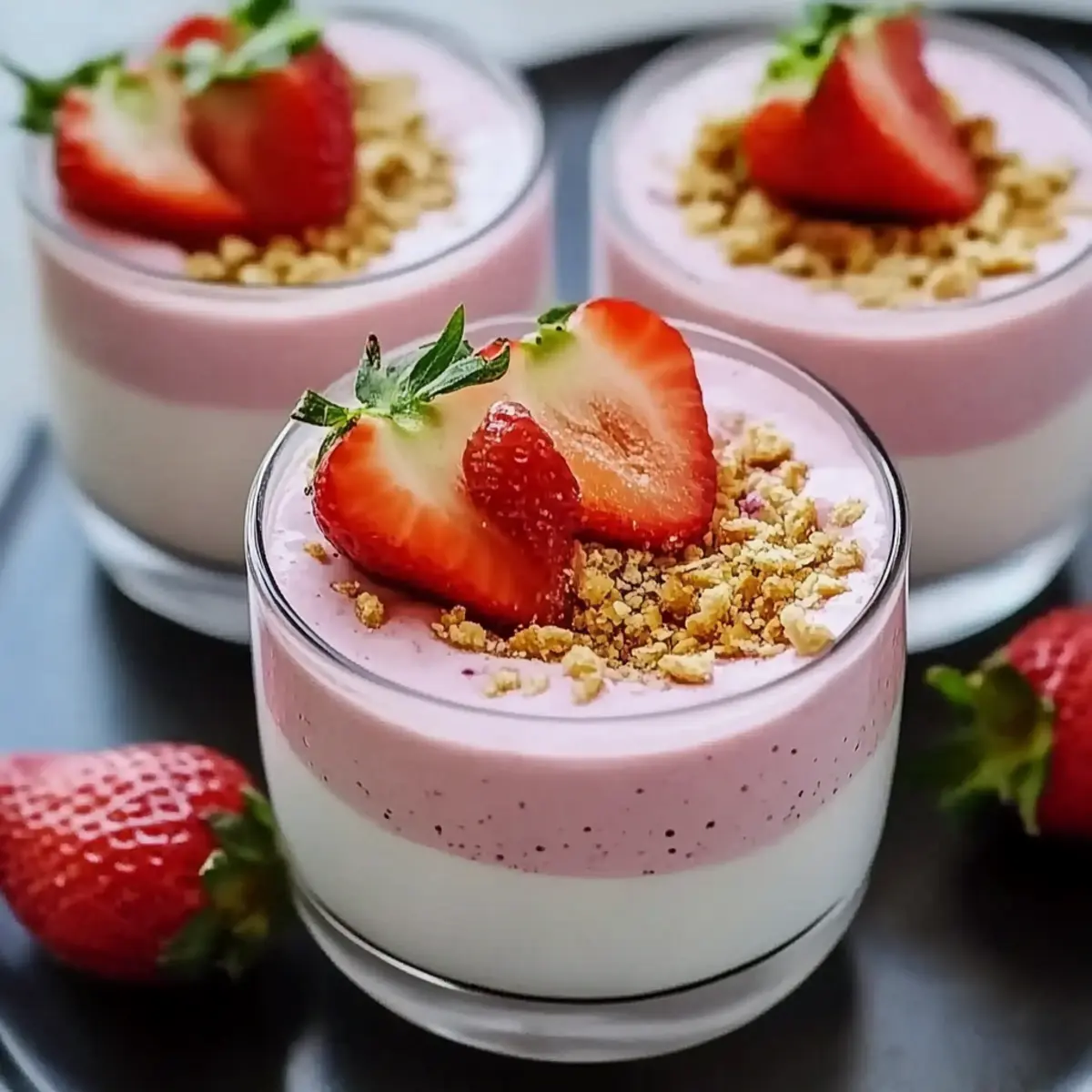 Strawberry Cheesecake Dessert Tacos