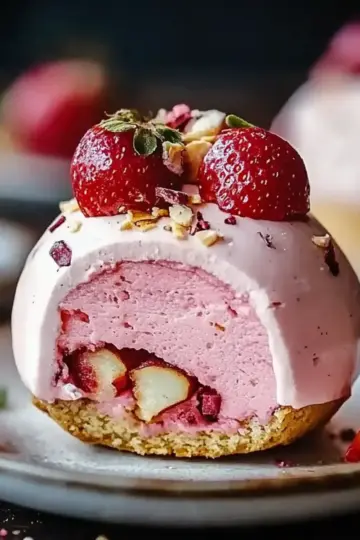 Strawberry Cheesecake Protein Balls