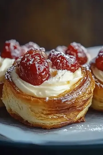Strawberry Cream Cheese Danish