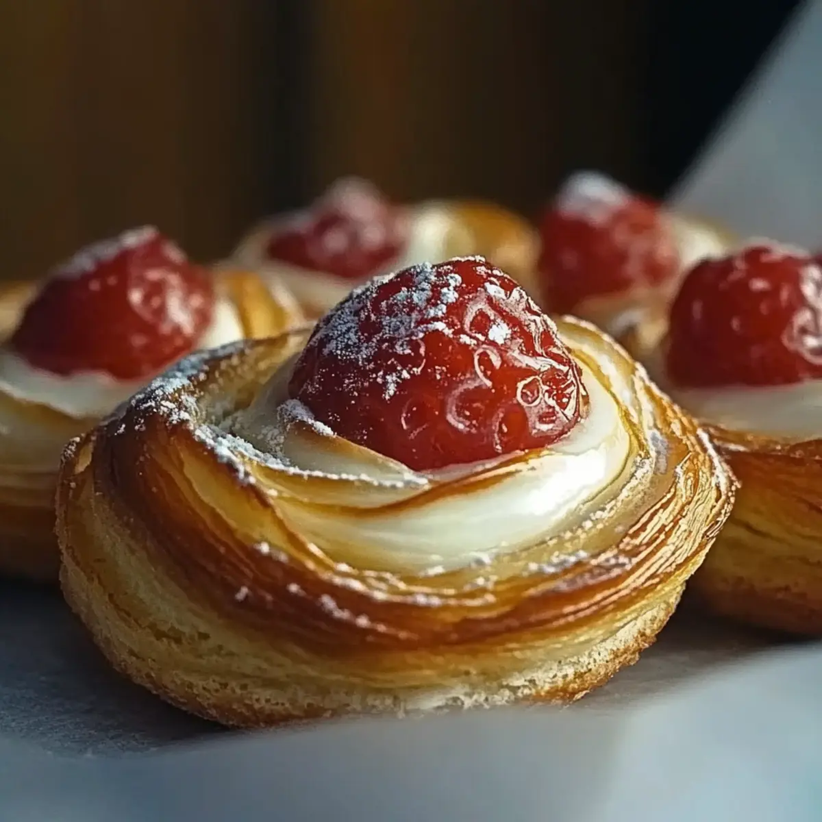 Strawberry Cream Cheese Danish