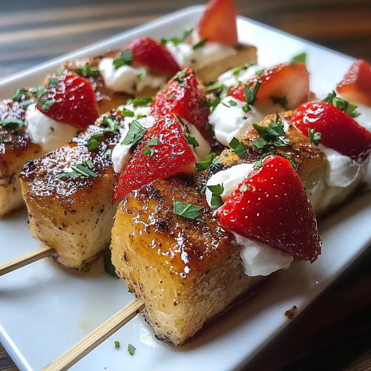 Strawberry Shortcake Kabobs