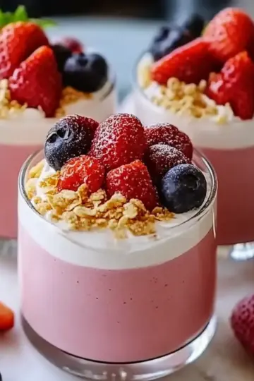 Strawberry Shortcake Protein Smoothie