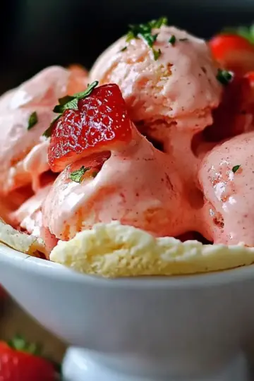 Strawberry Sorbet