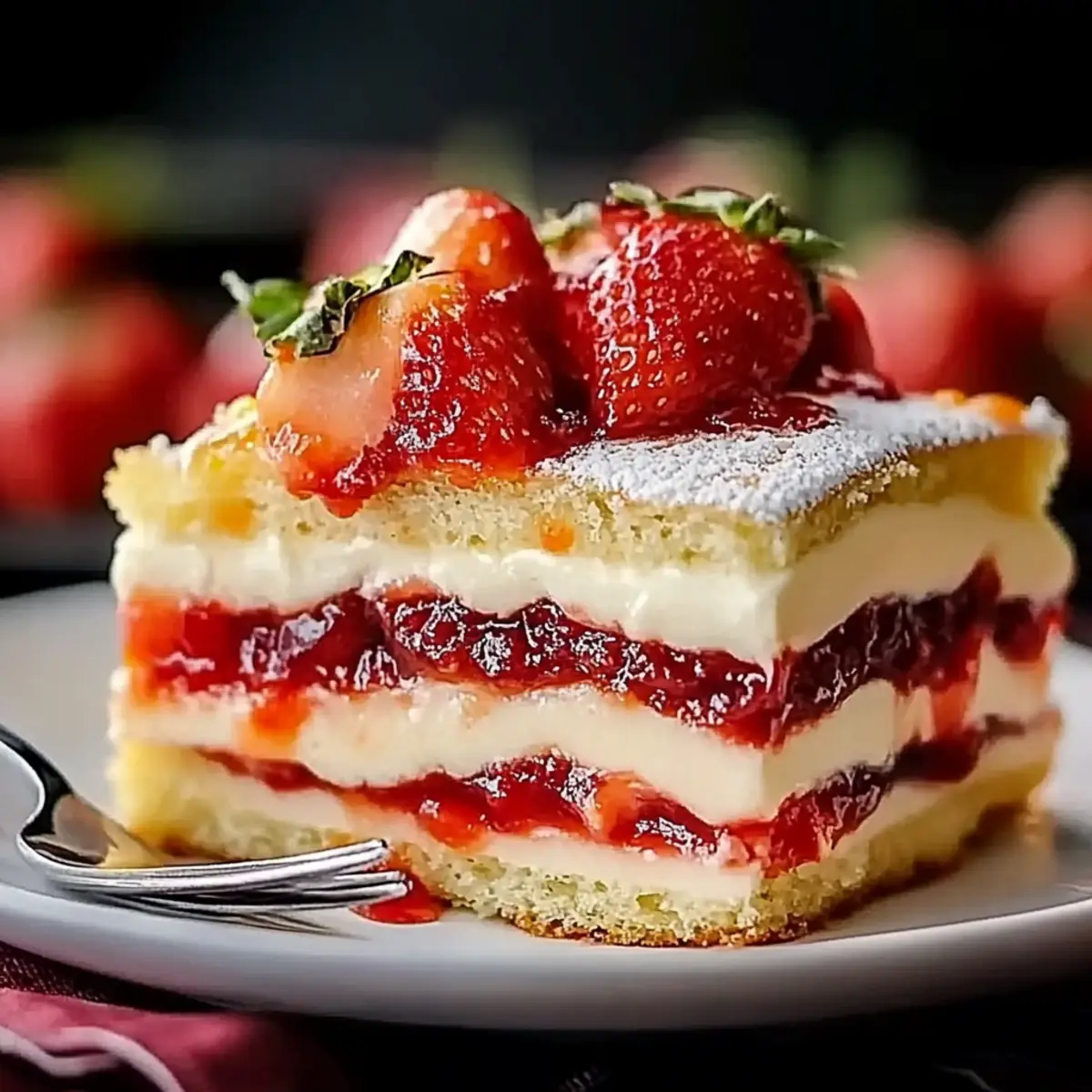 Strawberry Tiramisu