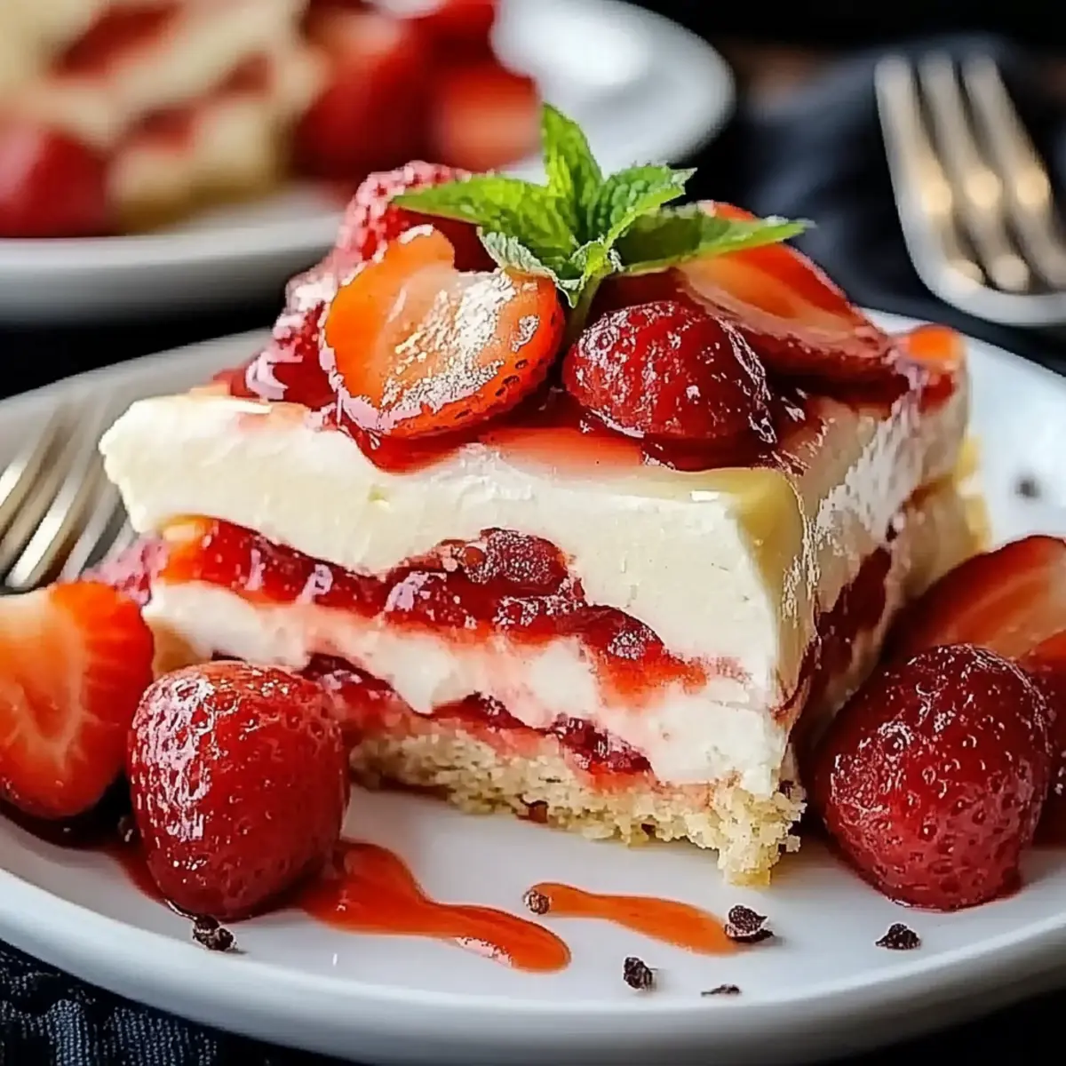 Strawberry Tiramisu