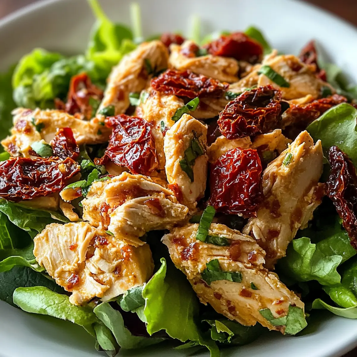 Sun-Dried Tomato Chicken Salad