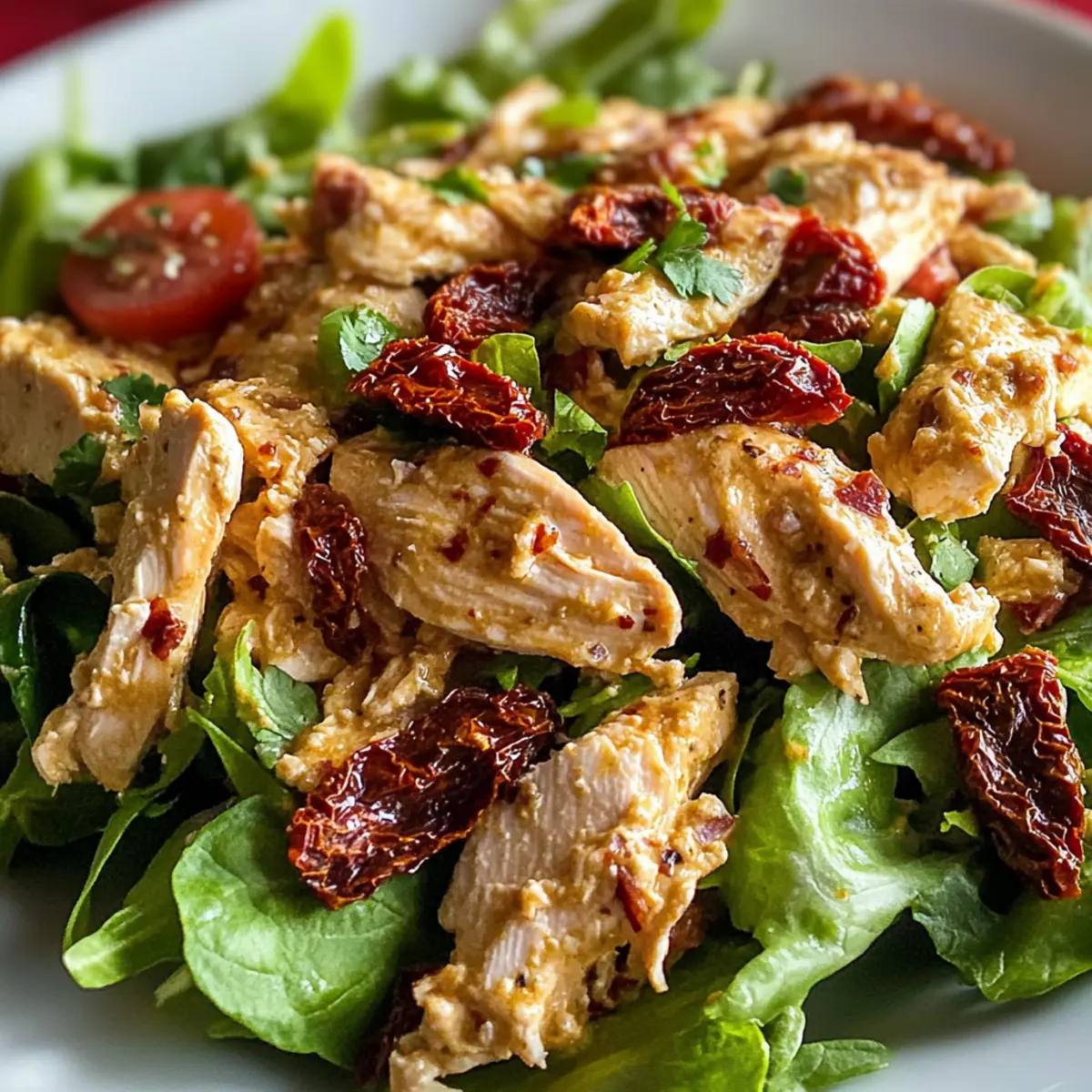 Sun-Dried Tomato Chicken Salad