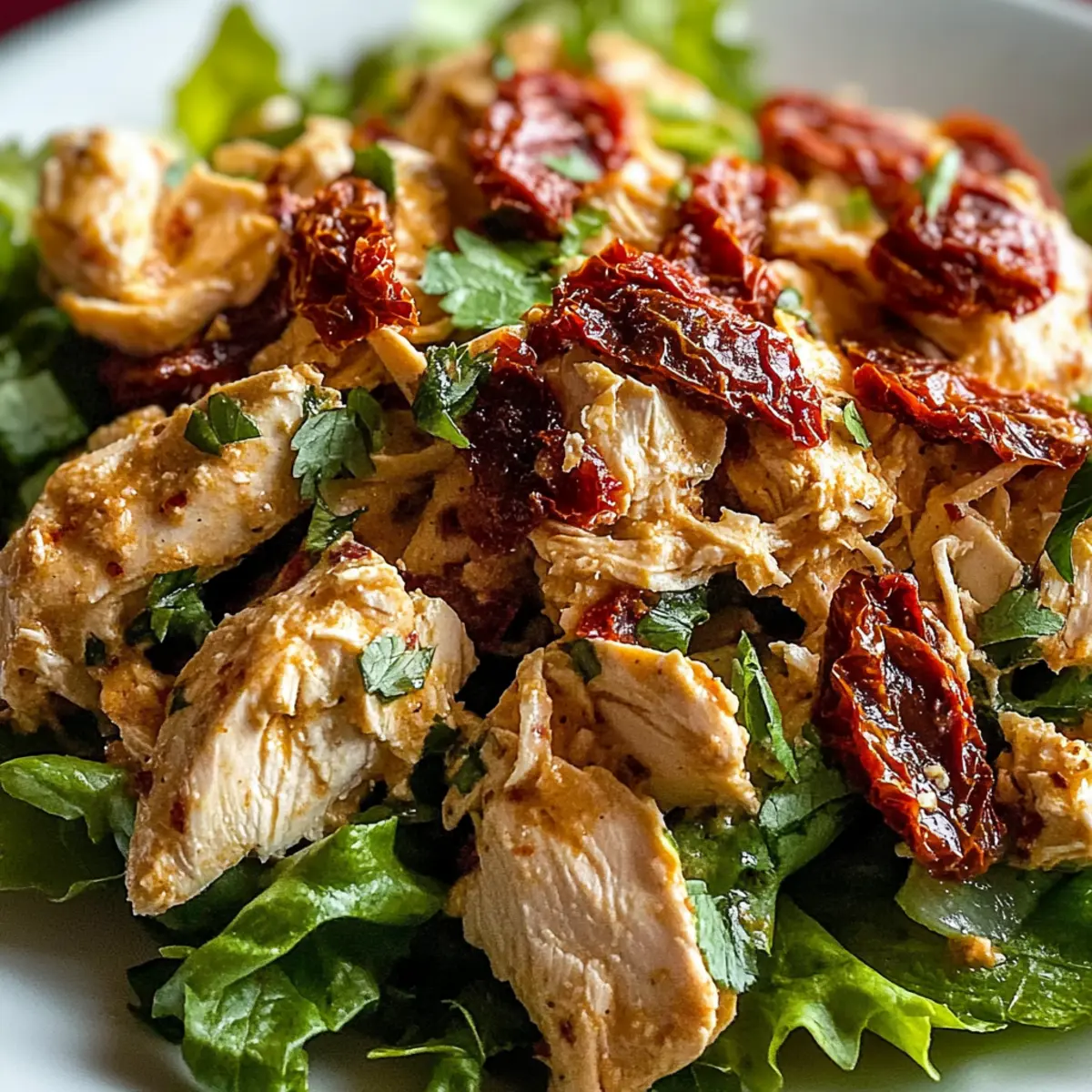 Sun-Dried Tomato Chicken Salad