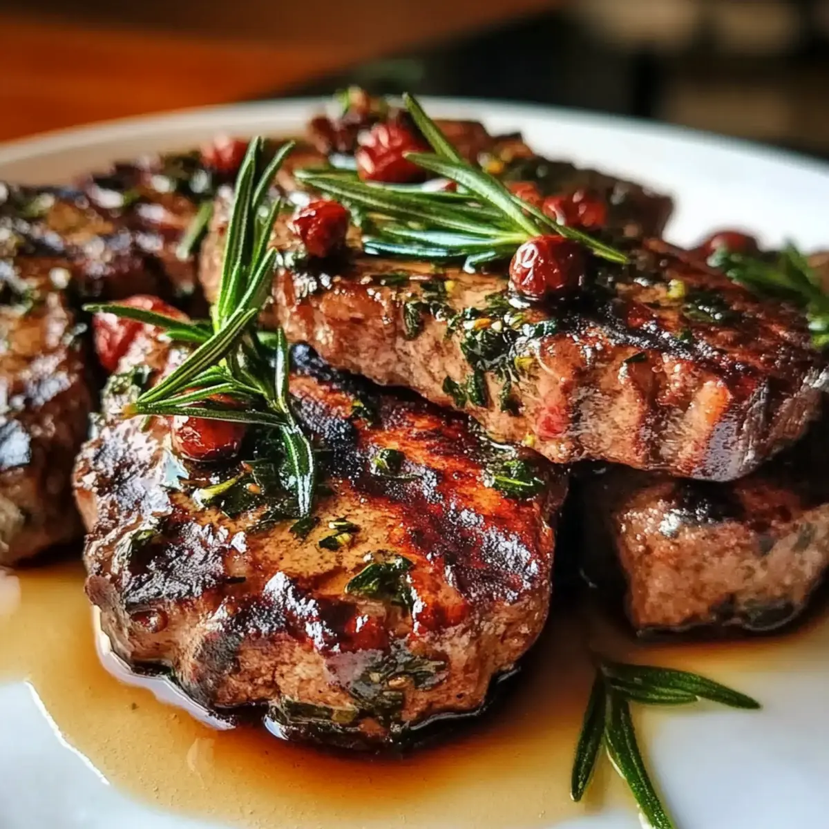 Tangy Garlic Herb Steak Marinade