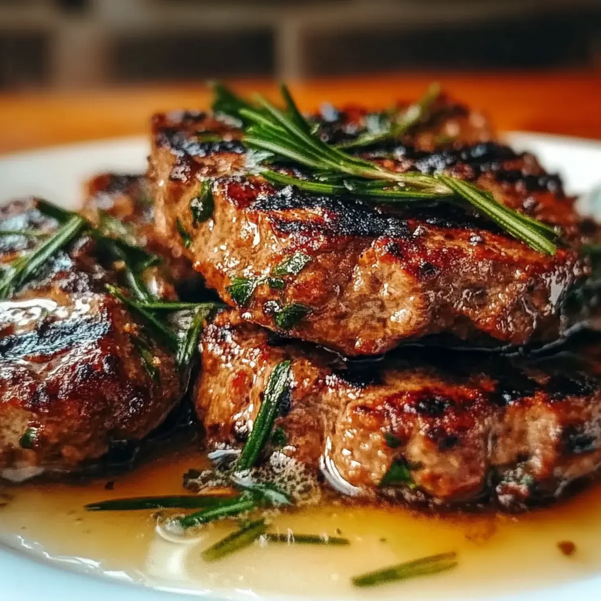 Tangy Garlic Herb Steak Marinade