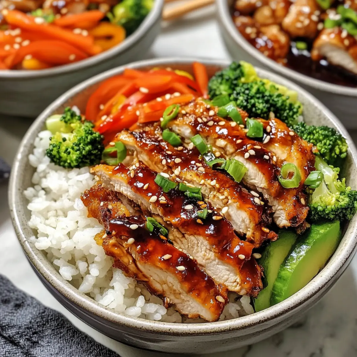 Teriyaki Chicken Bowls