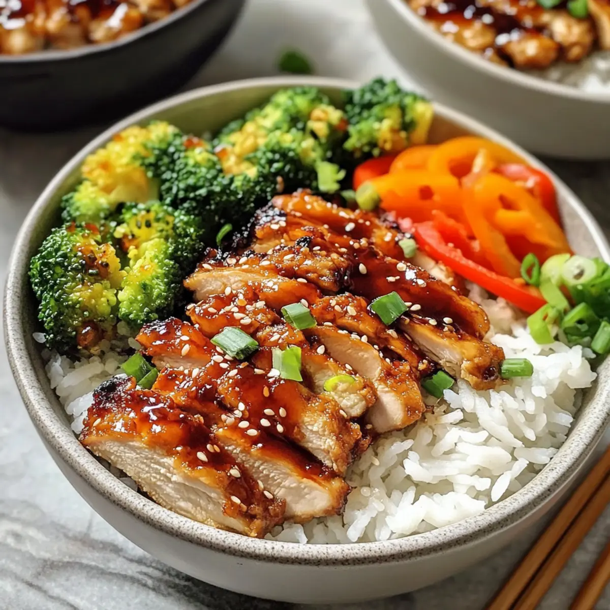Teriyaki Chicken Bowls