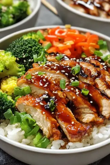 Teriyaki Chicken Bowls