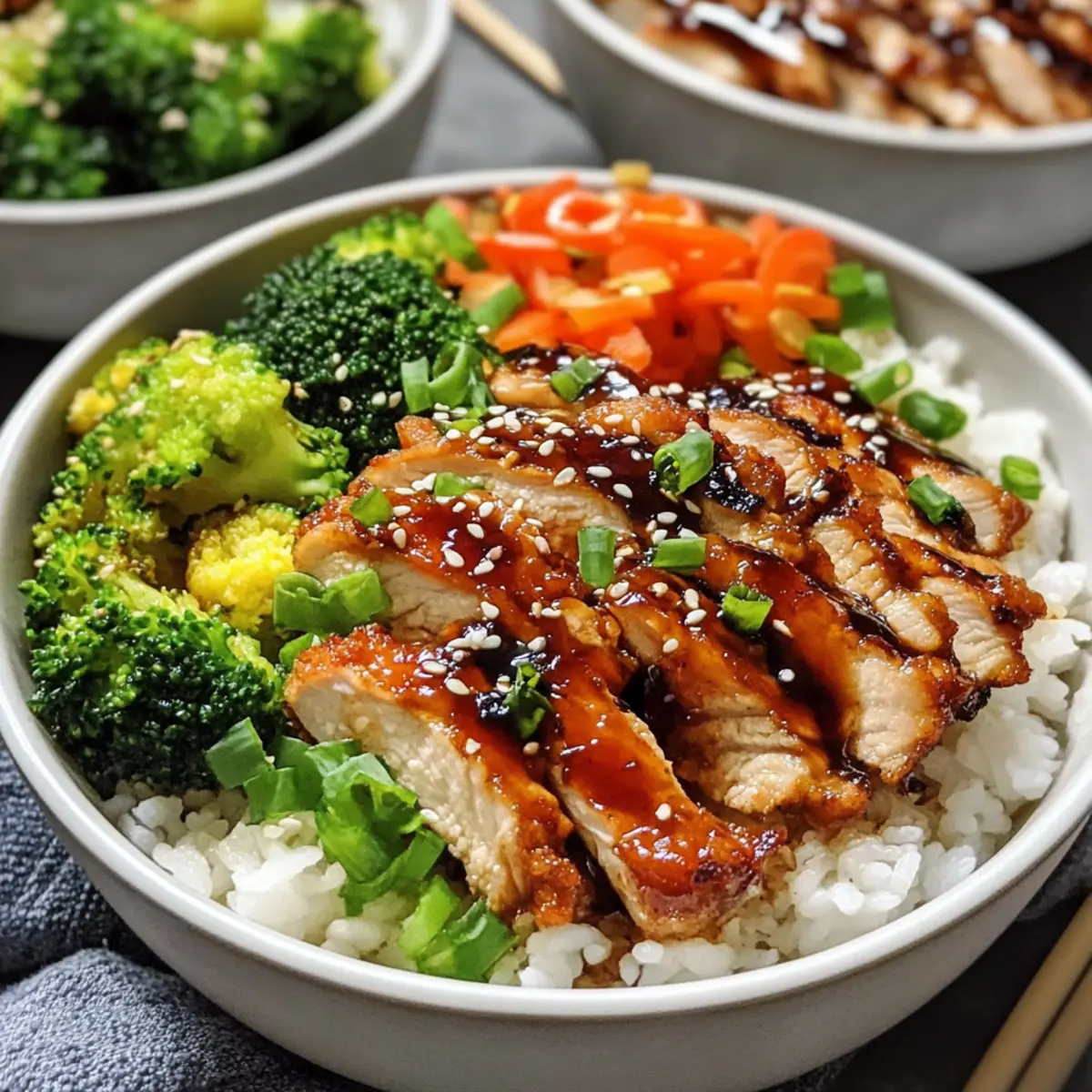 Teriyaki Chicken Bowls