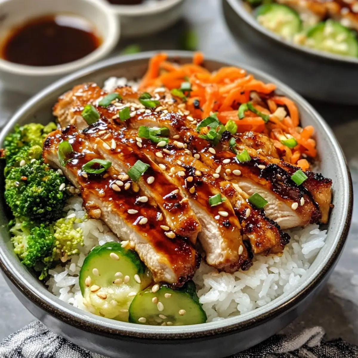 Teriyaki Chicken Bowls