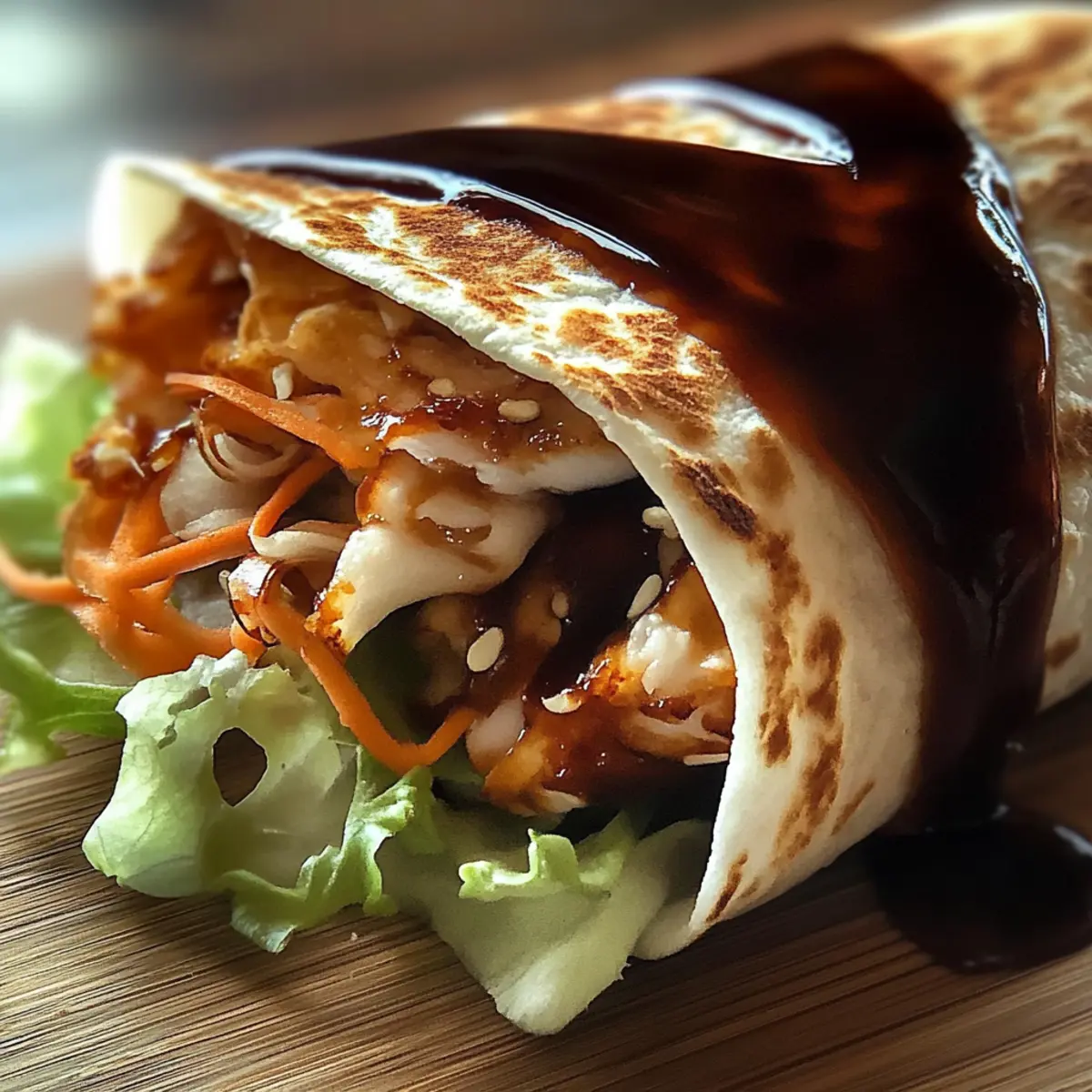 Teriyaki Chicken Wrap