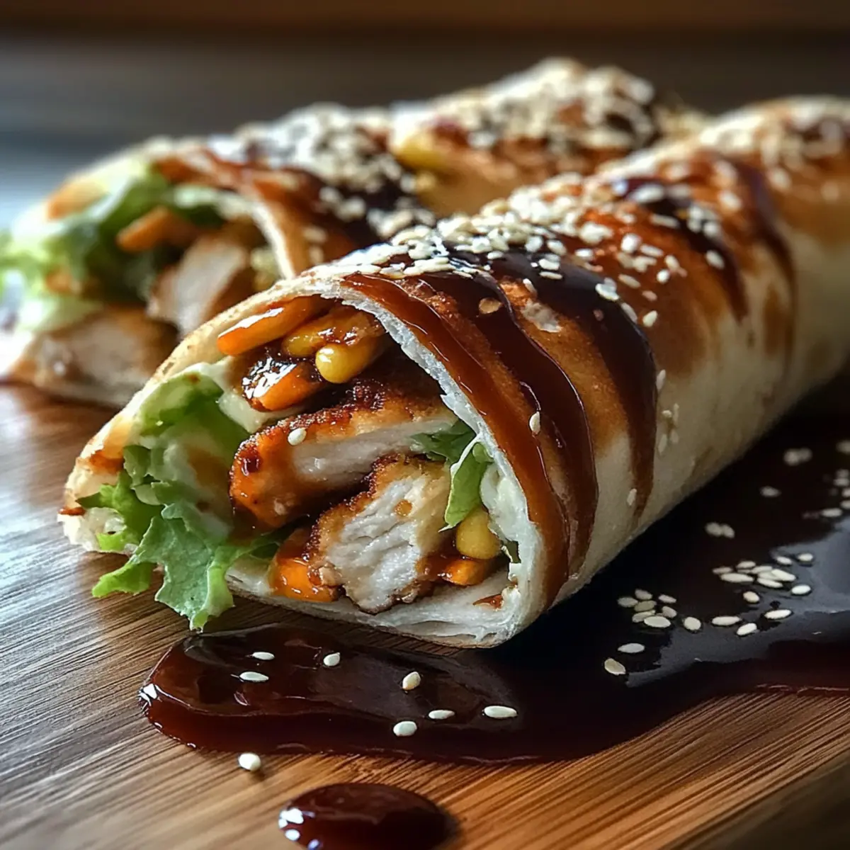 Teriyaki Chicken Wrap