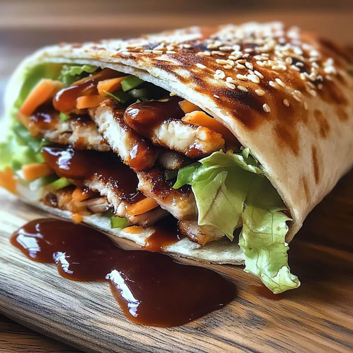 Teriyaki Chicken Wrap