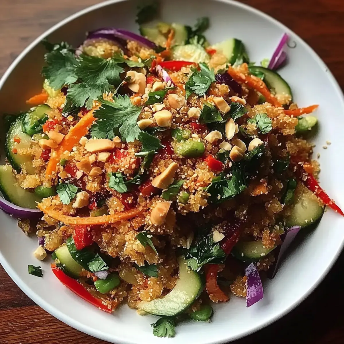 Thai Quinoa Crunch Salad