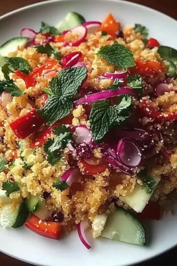 Thai Quinoa Crunch Salad