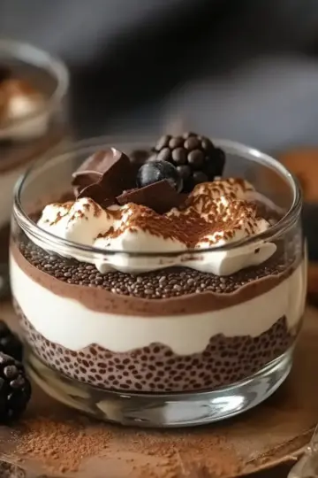Tiramisu Chia Pudding