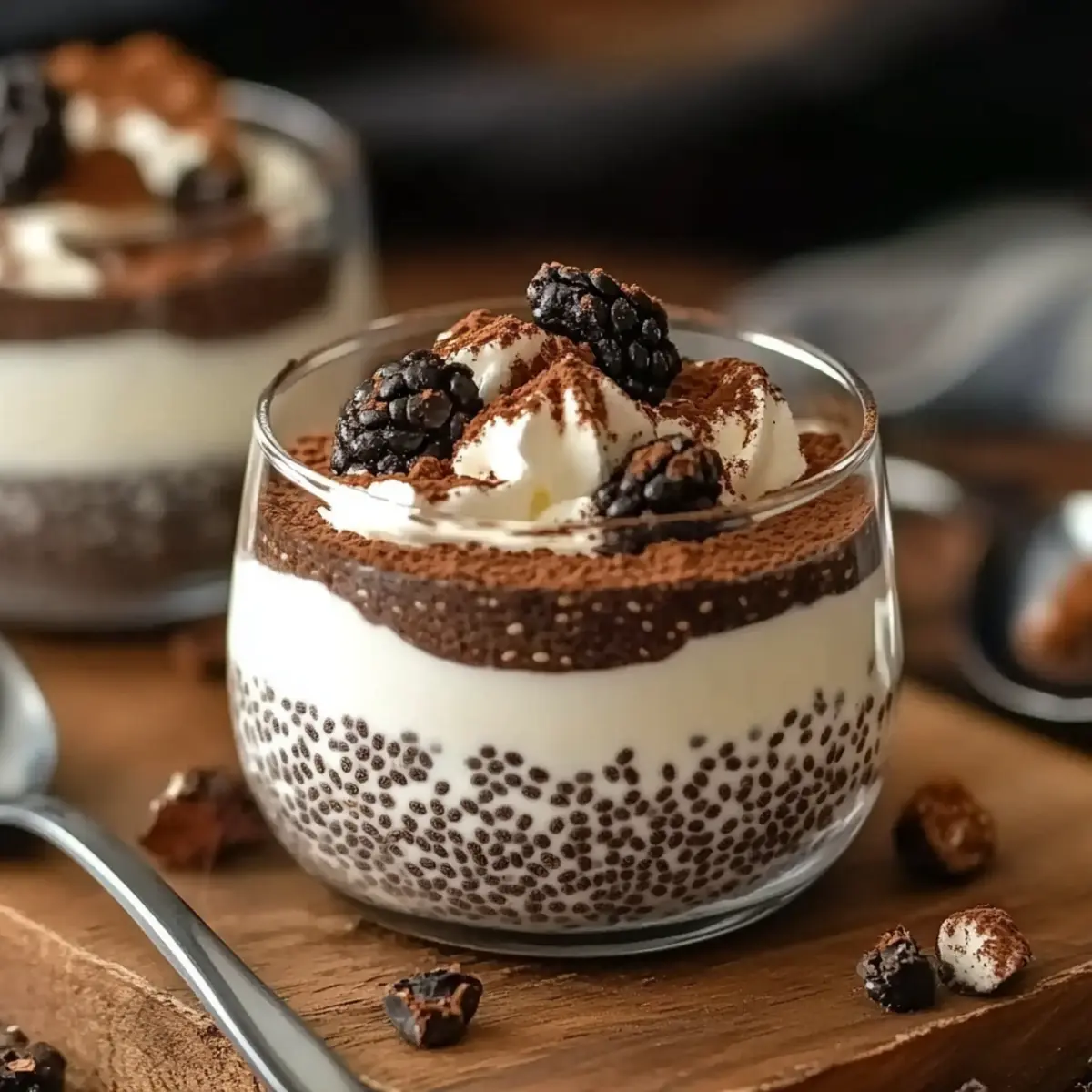 Tiramisu Chia Pudding