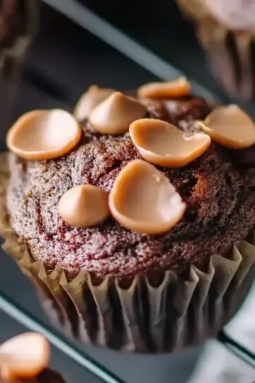 Veggie-Loaded Chocolate Muffins