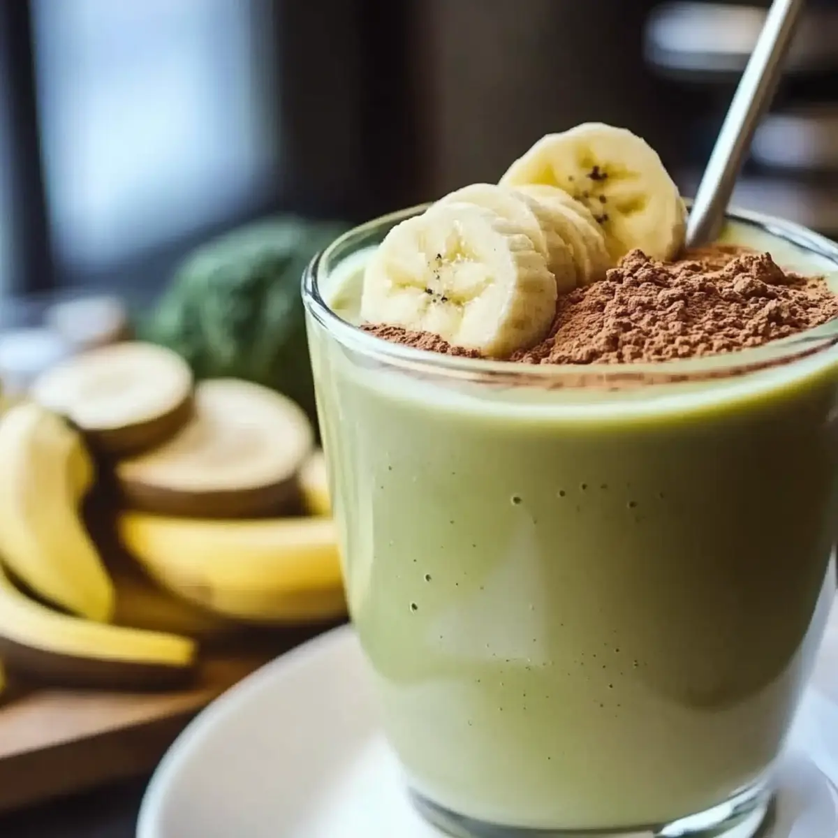 Banana Matcha Smoothie