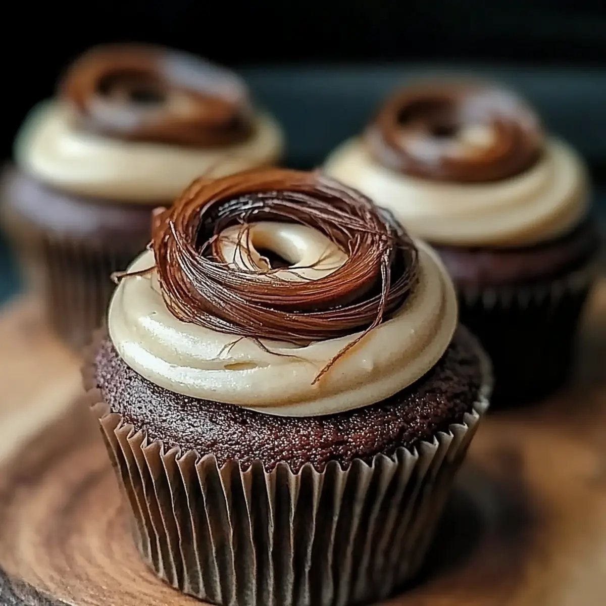 Chocolate Tiramisu Cupcakes