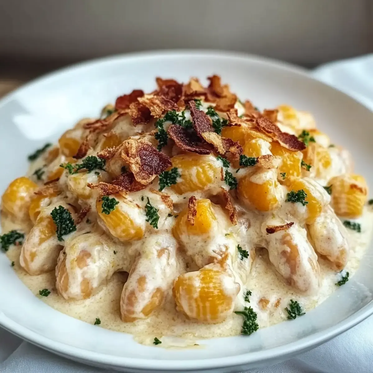 Creamy Crack Chicken Gnocchi