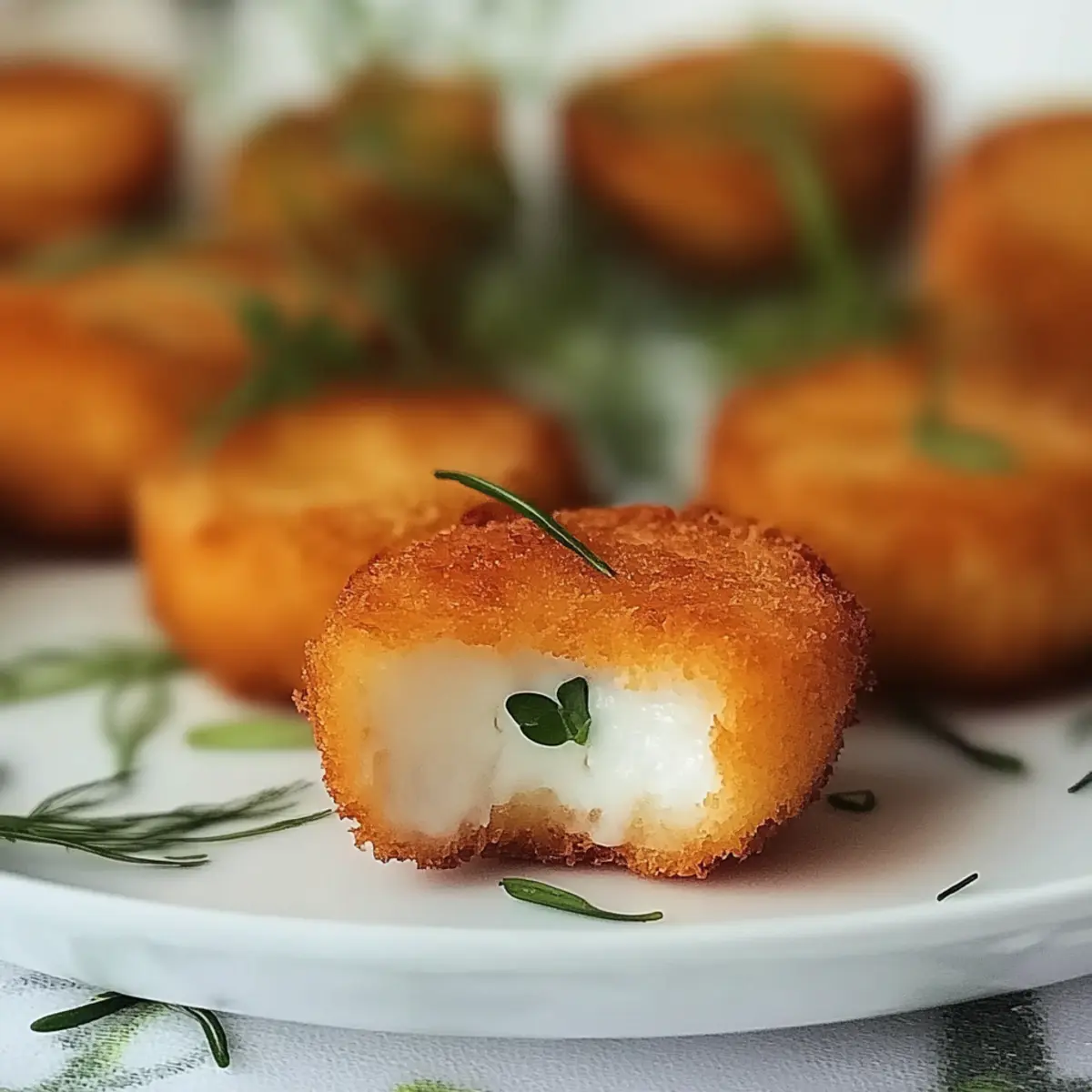 Easter Bunny Potato Croquettes