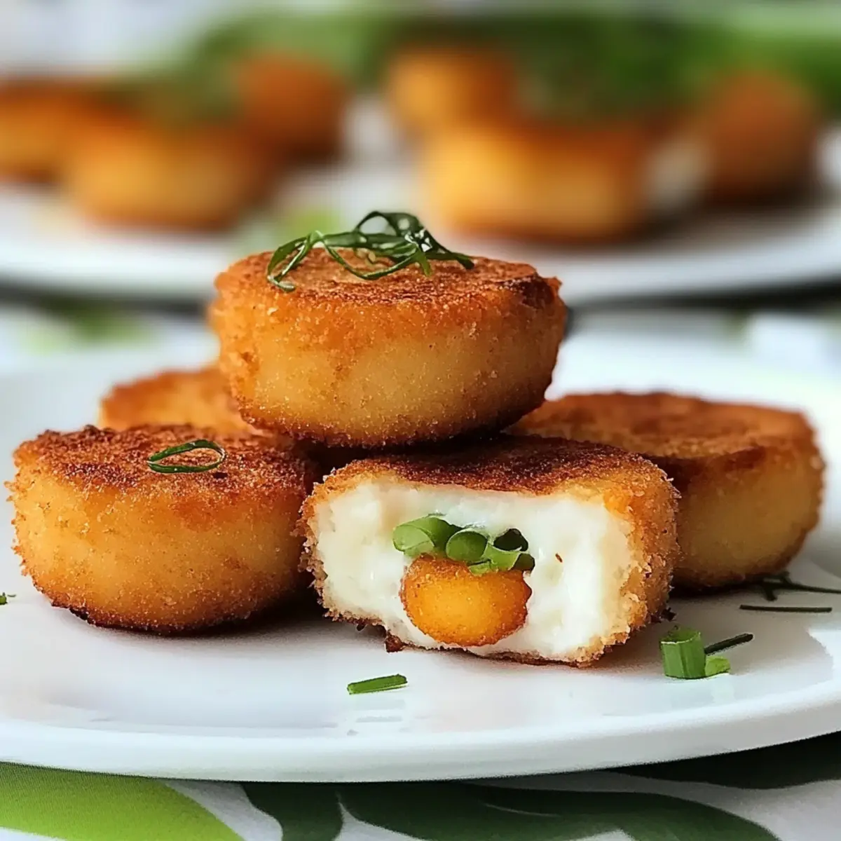 Easter Bunny Potato Croquettes